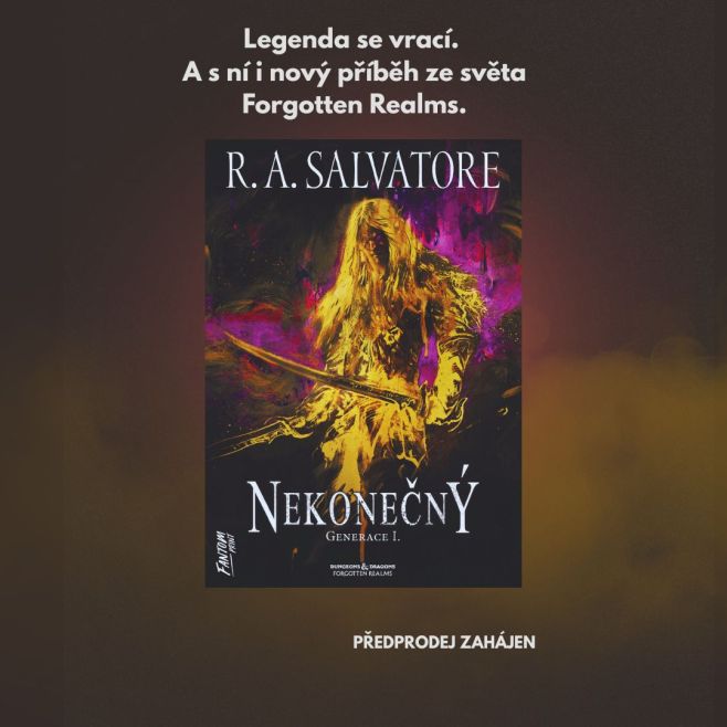 🗡️ Předobjednávky jsou spuštěny! 🗡️ Temné říše se probouzejí a s nimi i příběh, který fanoušci R. A. Salvatora nikdy...