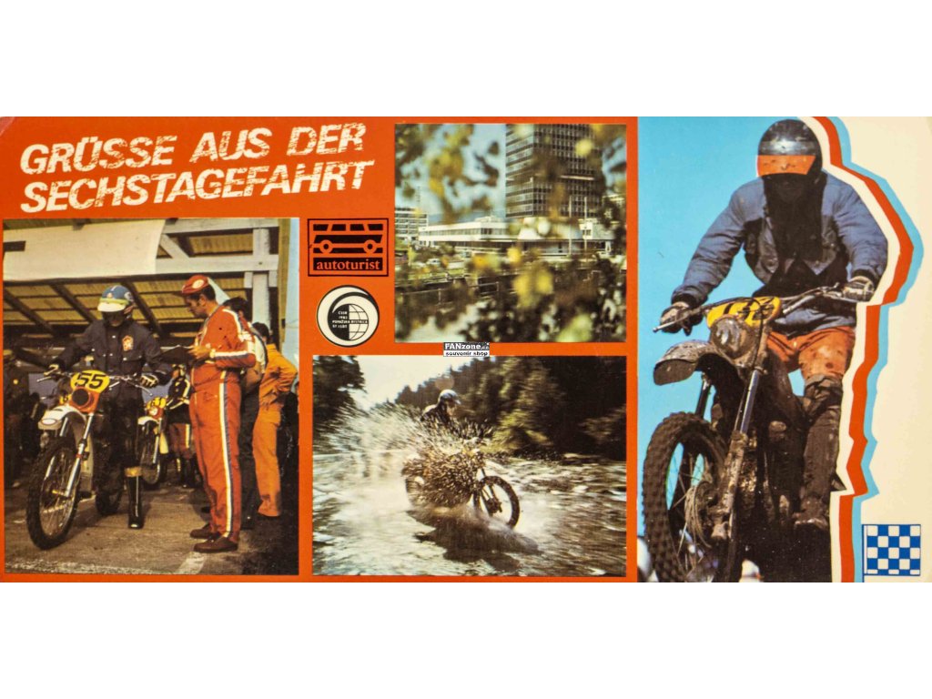 Pohlednice VF, Grusse aus der Sechstagefahrt (1)