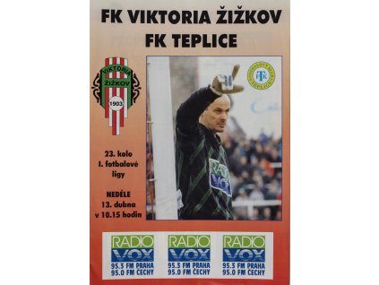 Program Žižkov vs. Teplice,