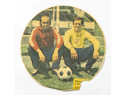 Výstřižek z časopisu, Alexandr Vencl a Ivo Viktor