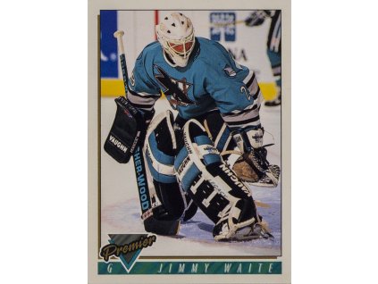 Hokejová kartička, # 29, Timi Waite, San Jose Sharks, 1994. NHL Premier hockey .  No. 388 (1)