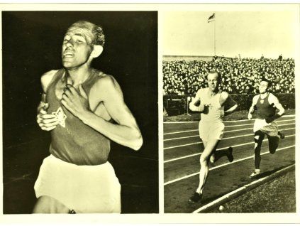 Pohlednice Emil Zátopek