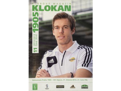 Program Klokan 1905, Bohemians 1905 v. SFC Opava, 112013