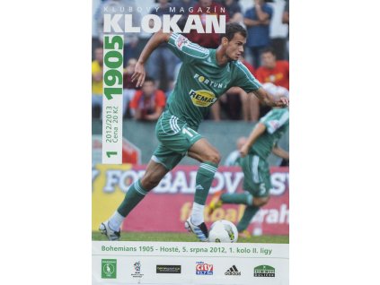 Program Klokan 1905, Bohemians 1905 v. Hosté, 12012 1