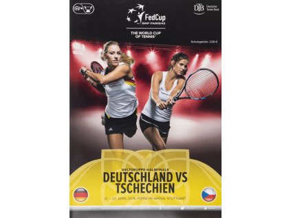 Program, Fed Cup , Deutschlad v. Tschechien, 2018