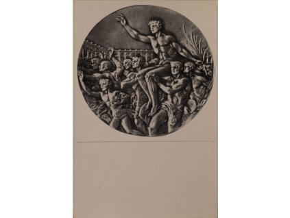 Kartička Olympia 1936, Berlin. Medaile 1