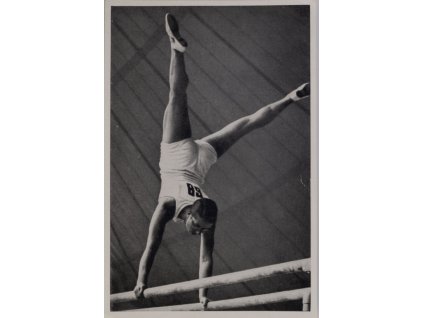 Kartička Olympia 1936, Berlin. Kathe Sohnemann 1