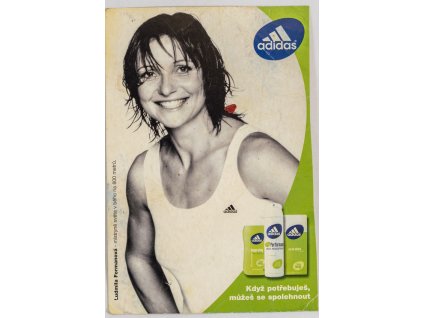 Podpisová karta, Adidas, Ludmila Formanová