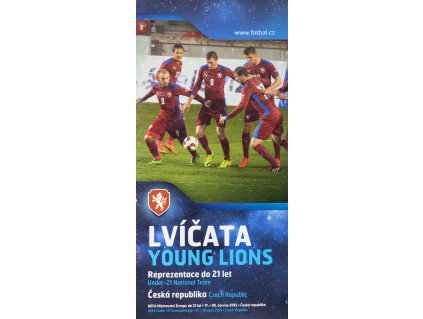 Program, Lvíčata, ČR, UEFA MS 21, 2015