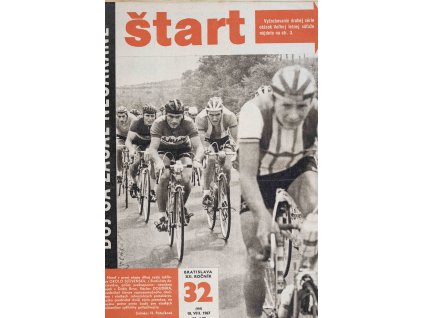Časopis ŠTART, ročník XV, 10.VIII. 1967, číslo 32 (1)