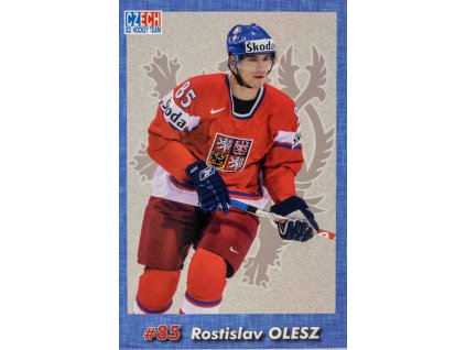 Hokejová karta, Czech hockey team, Rostislav Olesz