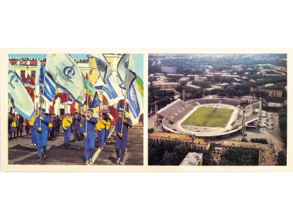 Pohlednice stadion, Chimik, Komerovo (1)