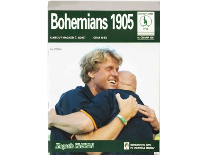 Program Klokan 1905, Bohemians 1905 v. FK Viktoria Žižkov, 92007