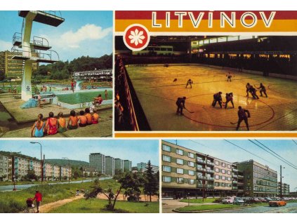Pohlednice Stadion, Litvínov (1)