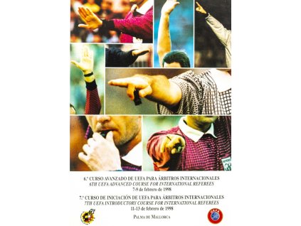 Program hokej, 6 a 7 Curso avanzado de UEFA para Arbitros, 1998