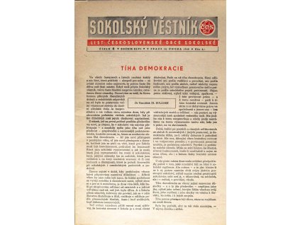 Věstník sokolský, 19486