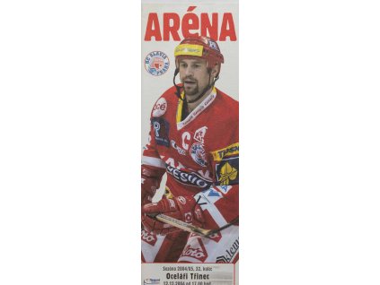 Program hokej, Aréna, HC Slavia Praha v. HC Třinec, 200405