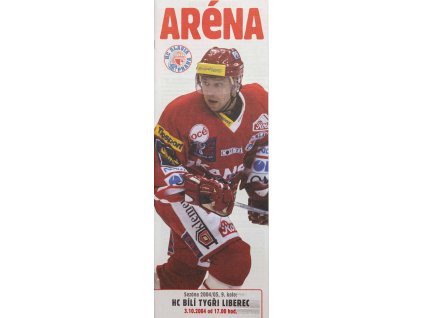 Program hokej, Aréna, HC Slavia Praha v. HC Liberec, 200405