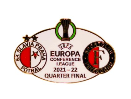 Odznak Europa league QF 202122 Slavia v. Fayendord FC r