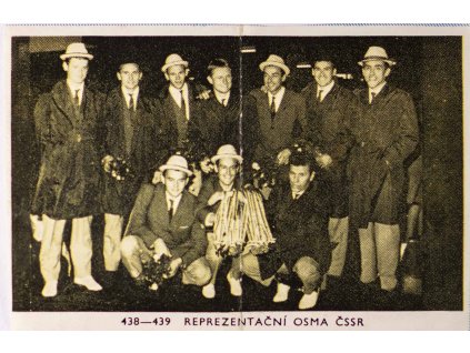 Kartička, reprezentační osma ČSSR