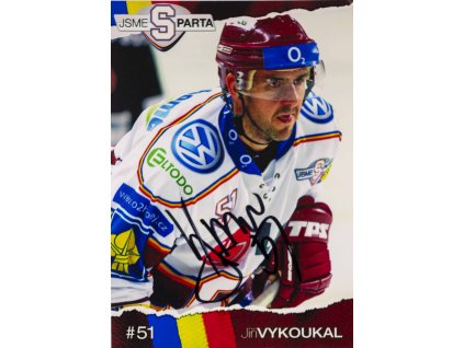 Fotografie, Jiří Vykoukal, HC Sparta, autogram