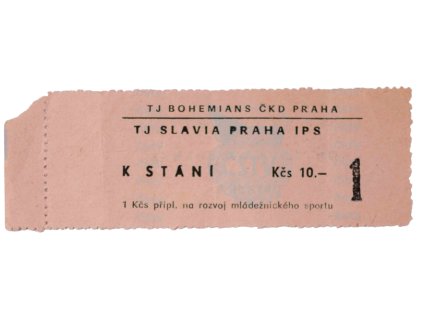 Vstupenka fotbal Bohemians v. Slavia Praha removebg preview