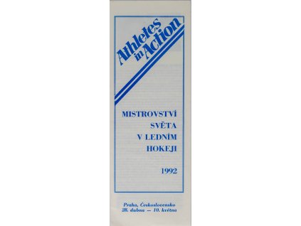 Program MS hokej, Athlets in Action, 1992 (2)