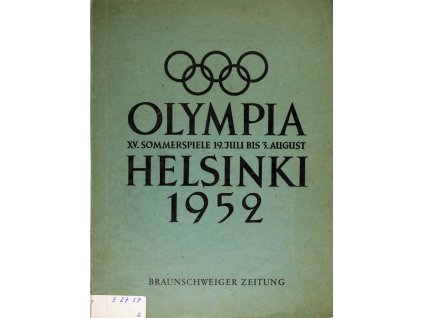 Album kartiček Olympia 1952, Helsinki (1)