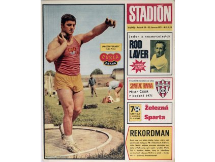 Časopis STADION, ročník XIX, 23.VI.1971,č.26