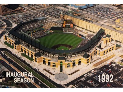 Pohlednice Stadion, Inaugural, Baltimore (1)