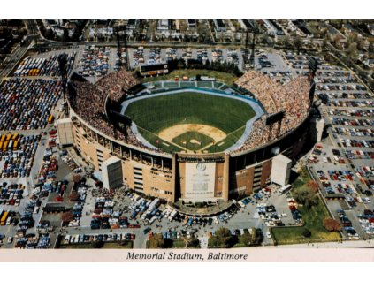 Pohlednice Stadion, Memorial Baltimore (1)