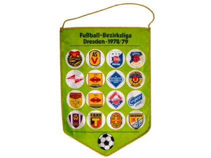 Vlajka klubová Big Bezirksliga Dresden 7879 2 re