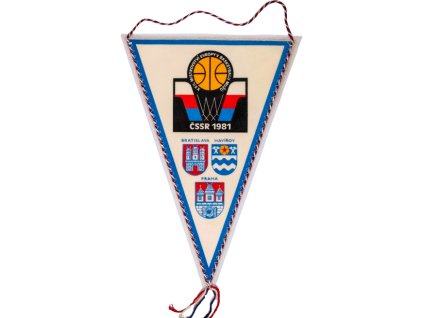 Vlajka klubová ME Basket 1981 re