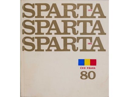 Ročenka Sparta Praha, 1893 1993, 80 let (1)