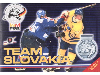 Media Guide 2001 IIHF WCH, Team Slovakia (1)