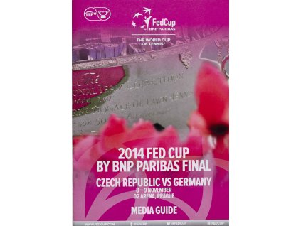 Media Guide Fed Cup finále, CZ v. Ger 2014