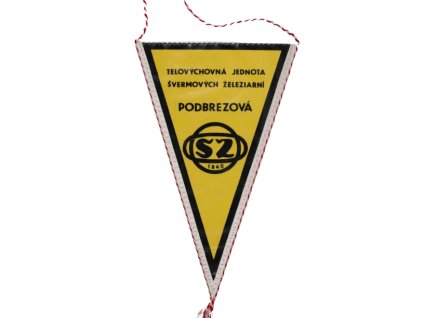Vlajka klubová TJ Podbrezová 1 removebg preview