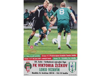 Program Viktoria Žižkov v. Vltavín, 2014