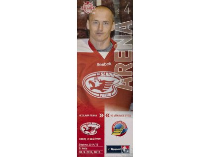 Program hokej, Aréna, HC Slavia v. Vítkovice, 2014