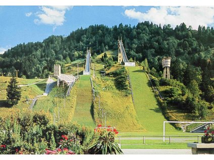 Pohlednice Olympia Kunsteis stadion, Garmisch (1)