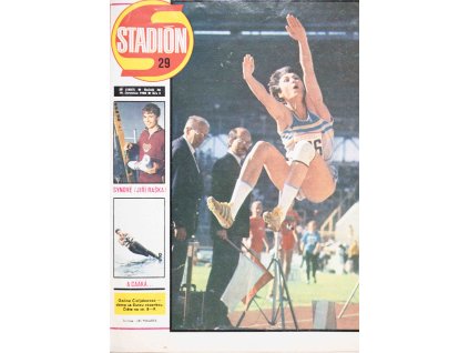 Časopis STADION, ročník XXXVI, 1.VIII.1988,č.29