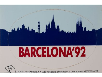 Samolepka OH 1992, Barcelona (1)