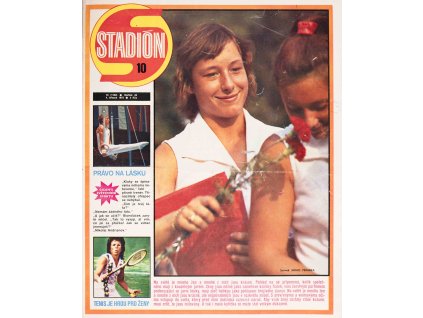 Časopis STADION, ročník XXIII, 4.IV.1975,č.10