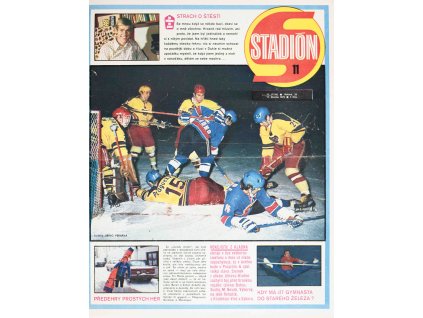 Časopis STADION, ročník XXIII, 11.IV.1975,č.11