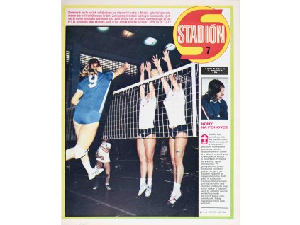Časopis STADION, ročník XXIII, 11.II.1975,č.7