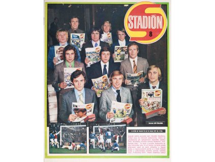 Časopis STADION, ročník XXIII, 18.II.1975,č.8