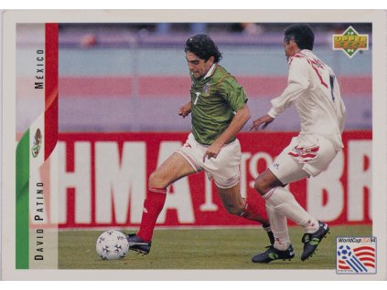 Kartička fotbal, D. Patino, Mexico (1)