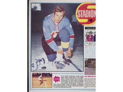 Časopis STADION, ročník XXII, 26.XI.1974,č.48