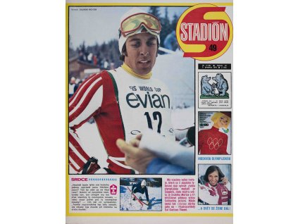 Časopis STADION, ročník XXII, 26.XI.1974,č.49