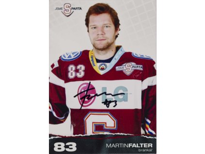 Fotografie, M. Falter, HC Sparta, autogram 2